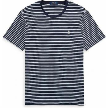 Marine Polo Ralph Lauren T-Shirt Herren L mit Label-Stichung