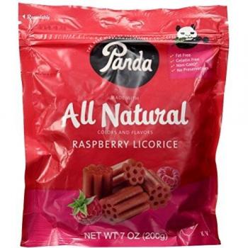 Panda Raspberry Licorice Chews 7oz