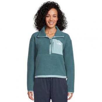 North Face Yumiori Off Peak Half Zip Fleece – Teal (Women)