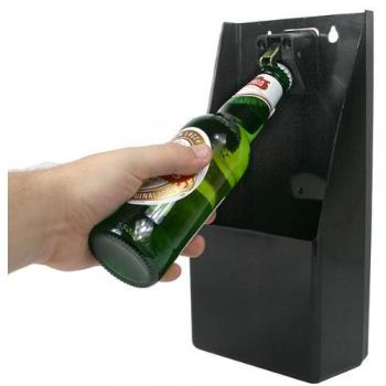 Drinkstuff Bottle Cap Catcher Black