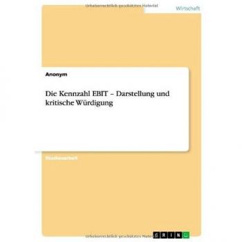 Die Kennzahl EBIT