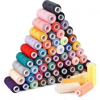 Poly Fils 60‑Teintes – Pack 250 Yards, Main ou Machine