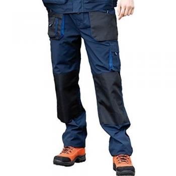 Pantalon Multibolsillos Top Range Azul / Negro Talla L