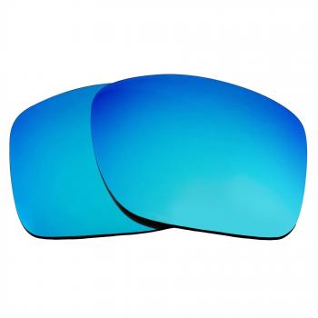 Gafas de sol substituto Oakley estilo espejo azul, Seek Optics, 53 mm