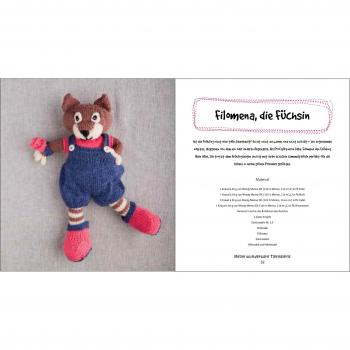 Meine wunderbare Tiergalerie: Kuscheltiere mit Outfits zum Stricken