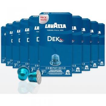 Capsule Lavazza Dek Compatibili Nespresso, Intensità 7