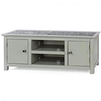 Core Perth Grey Painted 2 Door TV Unit