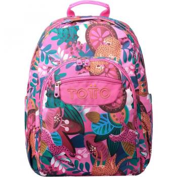 Mochila Escolar Adaptable a Carro Tropical Jaguar