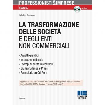 La trasformazione delle società e degli enti non commerciali