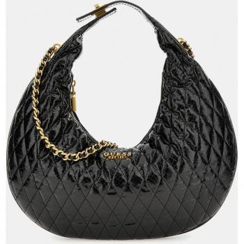Bolso Grande Hobo Acolchado Negro de Guess
