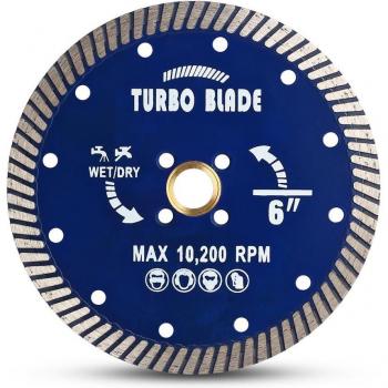 D115 Diamond Cutting Blade for Wet/Dry Use on Granite and Tile