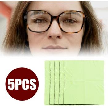 5-Pack Anti-Fog Eyewear Cleaning Cloths