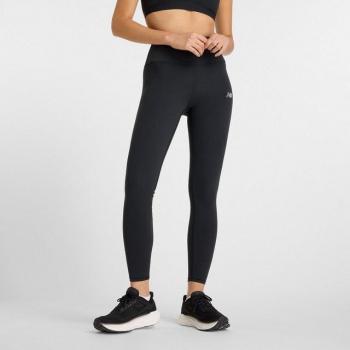 New Balance Damen-Laufleggings 27 – Hochrücken, Schwarz