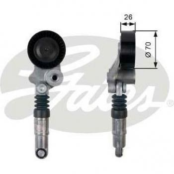 GATES Tensioner Lever per cinghie a costole, modello Mercedes Diesel 3.0 T39158