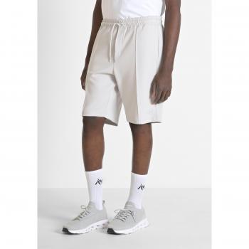 Carrot Fit Pantaloncini in Felpa con Logo Ricamato