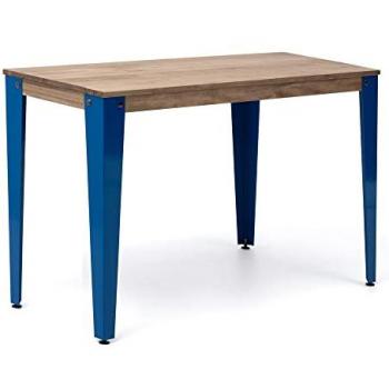 Console de salon Box Lunds – Bleu vieilli, 39 × 70 × 75 cm