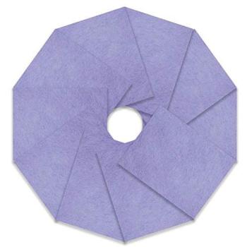 Lavender 23×30 cm Felt Set – 10 Pack, Acrylic Material