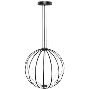 Black Paraplu 3 LED Dome Pendant – 60 cm