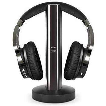 TV Funkkopfhörer mit Aux Port und 2.4GHz Digitaler Ladestation