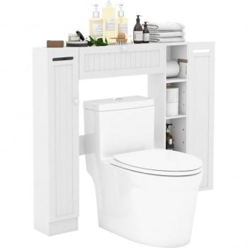 Mueble de Lavabo con Almacenamiento Ajustable y Accesorios