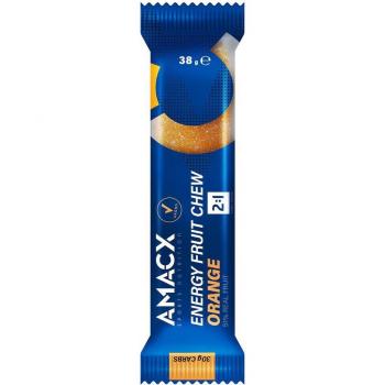 Scatola di Barrette Energetiche Amacx Frutta Arancia
