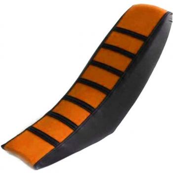 Universal Soft Ribbed Leatherette Off-Road Motorcycle Seat Cover Cushion M68B