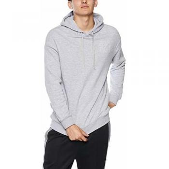 Sudadera para Hombre ASICS Bl Sweat Po Hoodie 2191a018-020, Gris, Talla Small