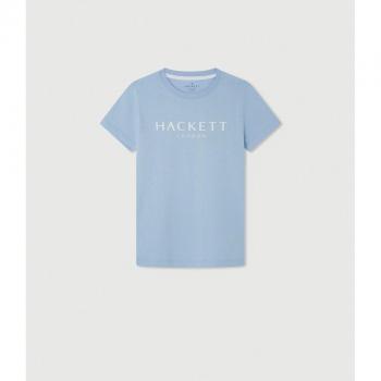 Camiseta Kids Hackett London Azul Logo