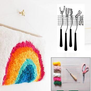 100x150cm DIY Latch Hook Rug Kit