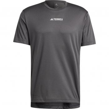 Adidas Terrex MT Korte Mouwen Hardloopshirt Zwart 2XL