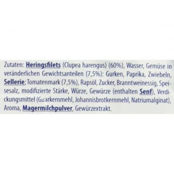 Appel Heringsfilets, Balkan-Sauce, MSC-zertifiziert, 10er Pack