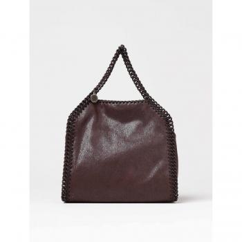 One‑Size Brown Stella McCartney Faux Leather Chain Tote