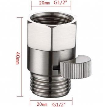 Handheld Shower G1/2 Inch Brass Control Valve