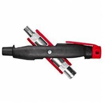 Llave espiga 1/4 Wiha para armarios de distribución