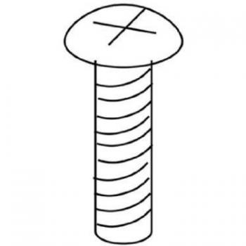 Trend M4x14 Pozi Pan Machine Screw Pack 1