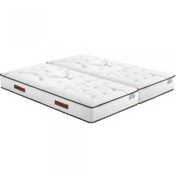 Matelas 2x90x200 Repère – Résistance à la compression : ressorts ensachés, 26 cm, support ferme