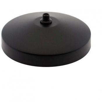 Pé de Lâmpada Baround Aço Preto 225mm – Candeeiro LED de Pé