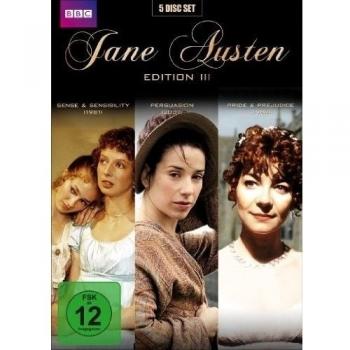 Jane Austen Edition 3 (Sinn und Sinnlichkeit / Persuasion / Pride & Prejudice) (Collector's Edition) [5 DVDs]