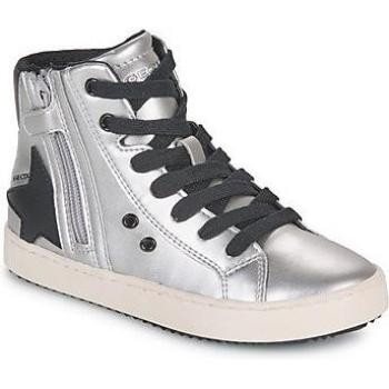 Geox Kalispera Silver Athletic Shoe 31