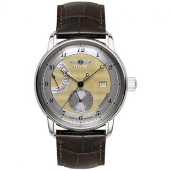 ZEPPELIN Automatikuhr Friedrichshafen 8590-5, Armbanduhr, Herrenuhr, Made in Germany, Mechanische Uhr, analog, Tag