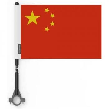 Kit de 10 drapeaux de vélo chinois en polyester