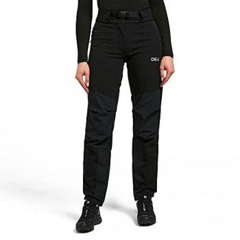 OEX Women's Black Strata Softshell Walking Trousers