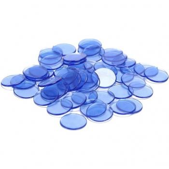 50Pcs 1.5cm Plastic Poker Chips