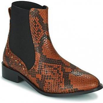 Bottes mi-hautes JB Martin ANGE Femme Marron