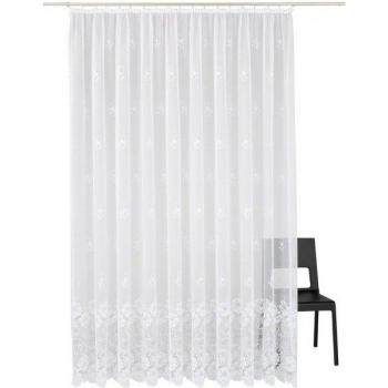 Weckbrodt Gardine Montello, Allover-Muster, halbtransparent