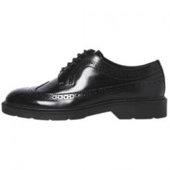 Jack & Jones Herrenhalbschuhe „Budapester“ JFWDAX 12274143 Schwarz