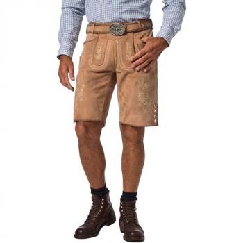 Herren-Lederhose JP1880 – Trachtenmode, beige, 68, Ziegenleder