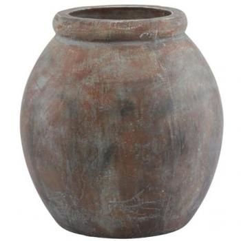 Large Brown Siena Jar Flowerpot