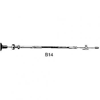 UltraFlex B14 11‑ft Grey Cable for Unisex Stops