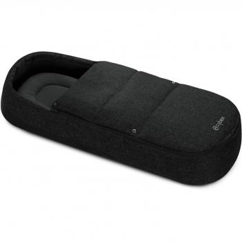 Cybex Cocoon S Baby Pram Tote Bag Lava Stone Black